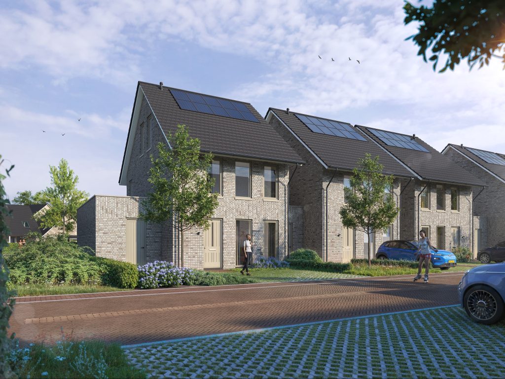 vrijstaand geschakelde woning